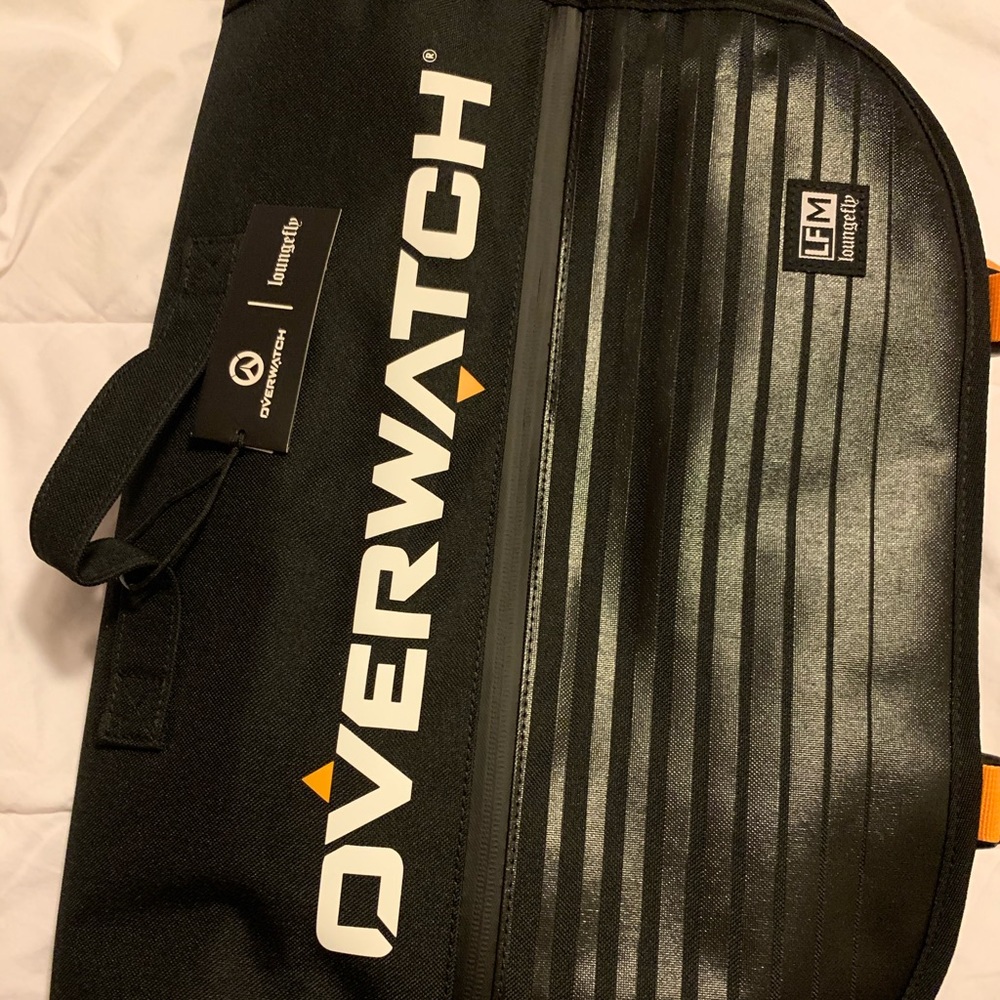 Loungefly overwatch messenger bag laptop bag